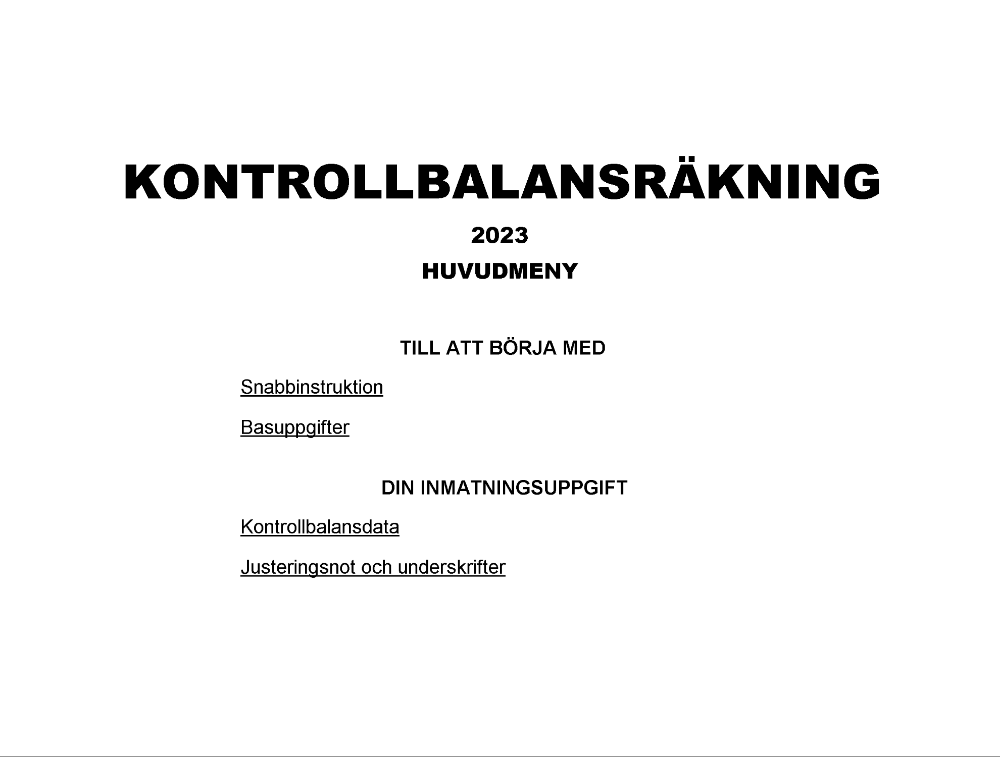 Kontrollbalansräkning 2023