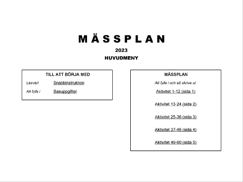 Mässplan 2023