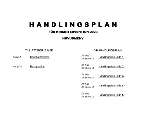 Handlingsplan krisintervention 2023