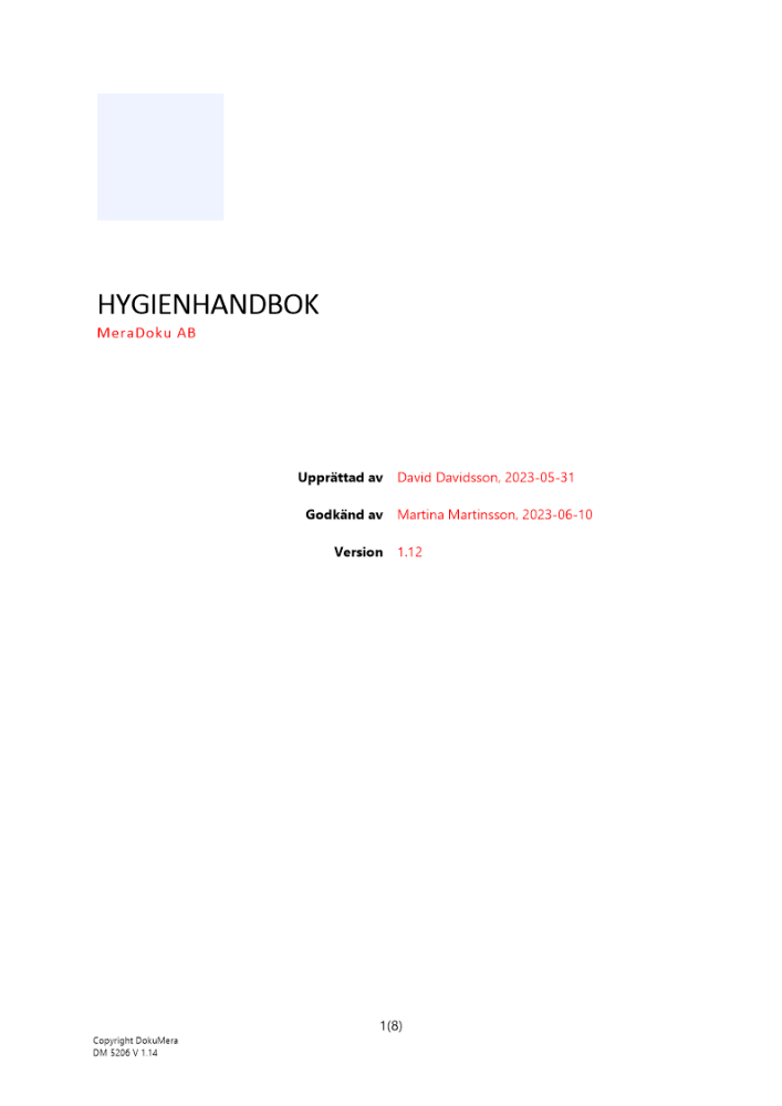 Hygienhandbok 2023